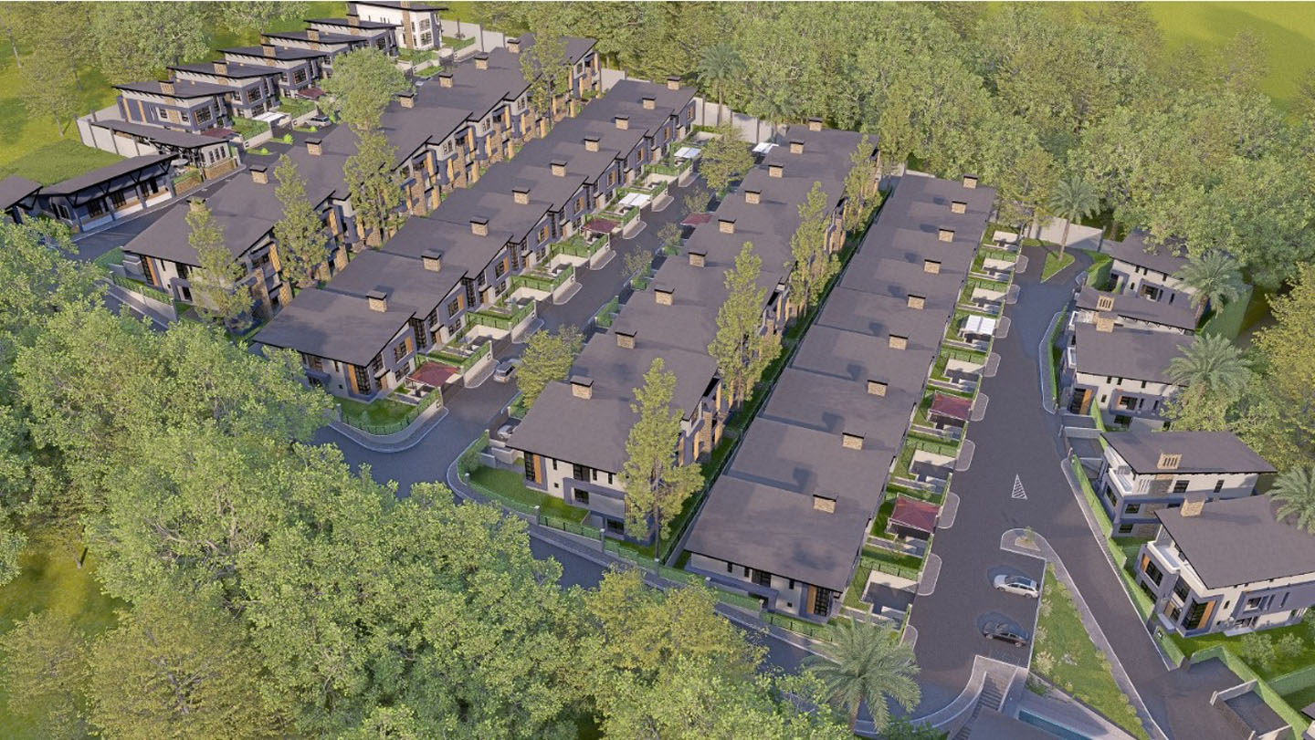 Cascading Ridge View Aerial