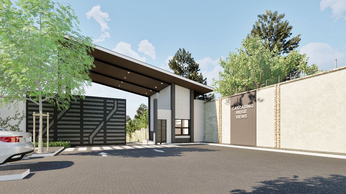 Cascading Ridge View Gate